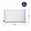 ClevaFoam® peuter kussensloop | 100% natuurlijk katoen | 35 x 55 cm